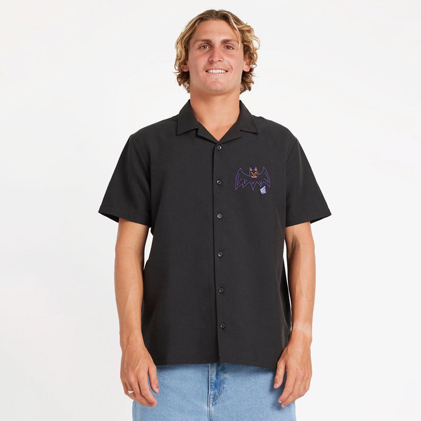 VOLCOM Featured Artist Ozzy Short Sleeve Shirt - Stealth