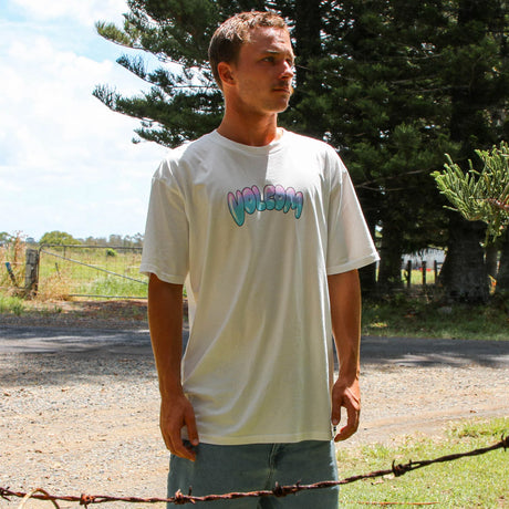 VOLCOM Featured Artist Ozzy Summa Tee - Off White