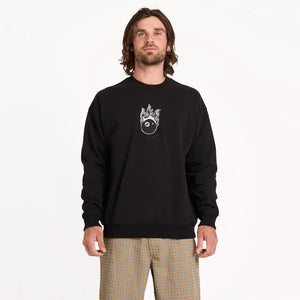 VOLCOM Featured Artist Seth Conboy Crew - Black