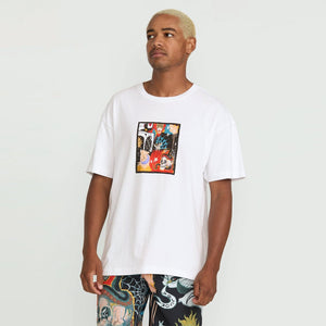 VOLCOM Featured Artist Seth Conboy Loose Tee - White