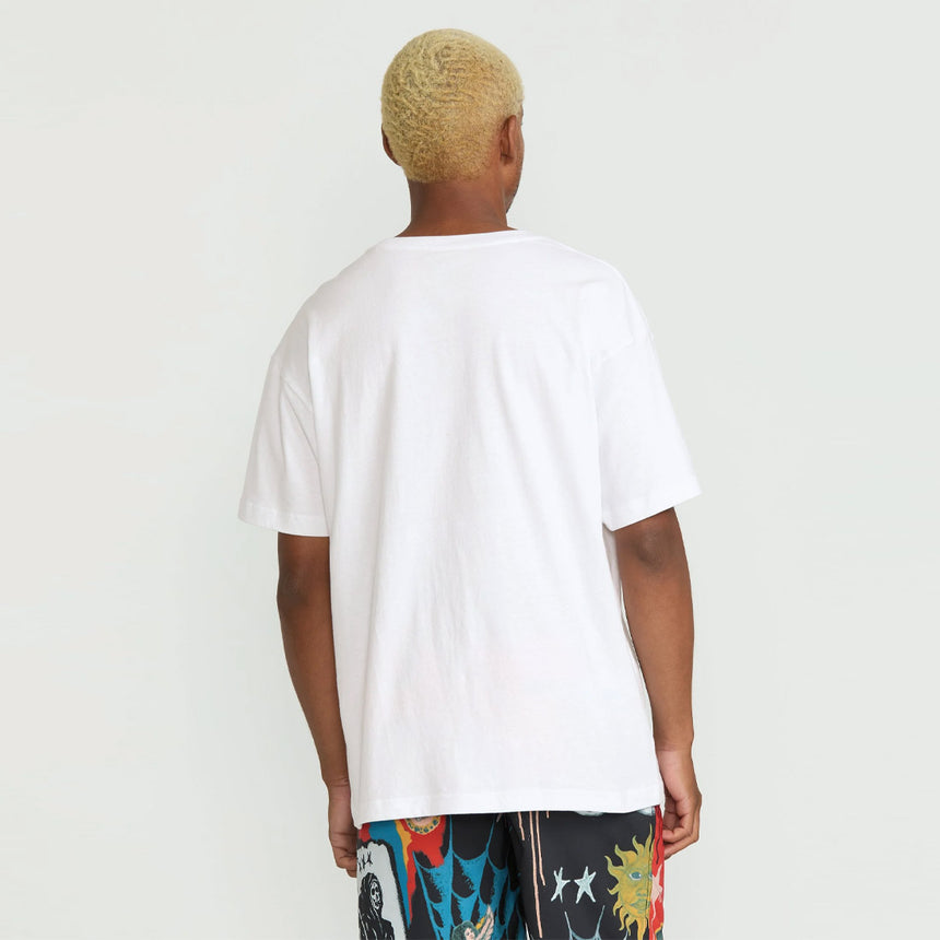 VOLCOM Featured Artist Seth Conboy Loose Tee - White