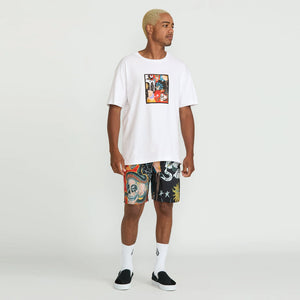 VOLCOM Featured Artist Seth Conboy Loose Tee - White