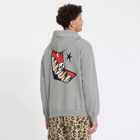 VOLCOM Featured Artist Seth Conboy Pullover - Heather Grey