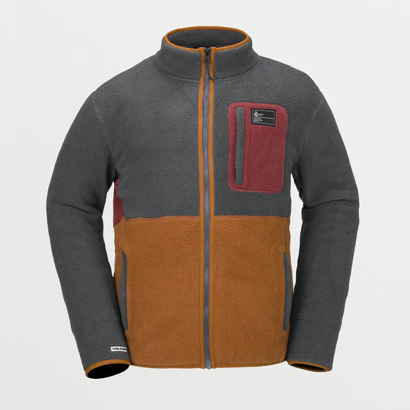 VOLCOM Fleecer Full Zip - Charcoal