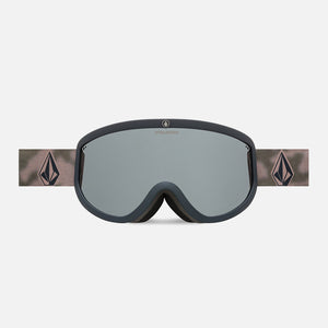 VOLCOM Footprints Goggle 2025 - Camo Haze/Silver Chrome