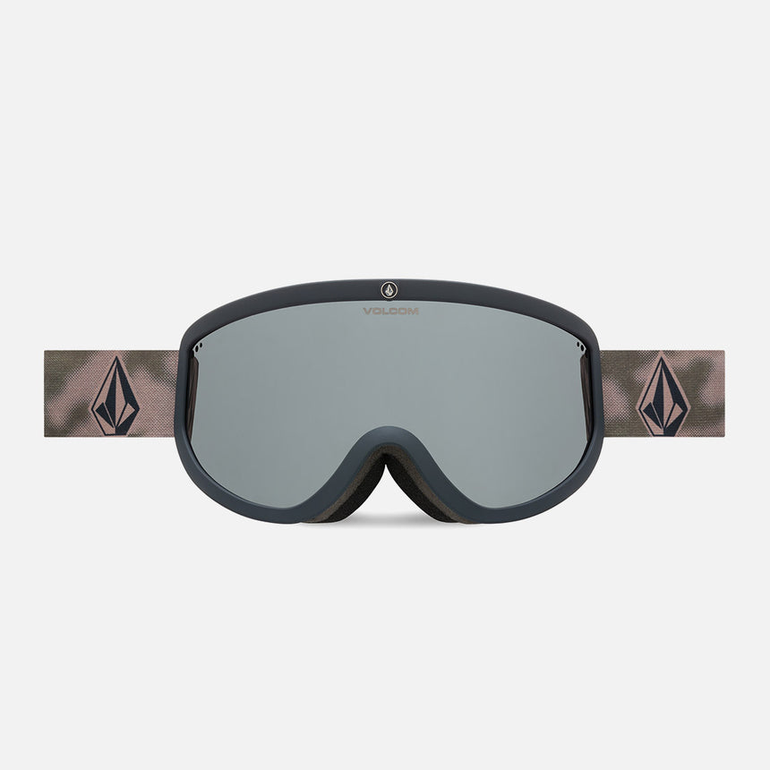VOLCOM Footprints Goggle 2025 - Camo Haze/Silver Chrome