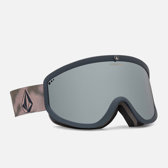 VOLCOM Footprints Goggle 2025 - Camo Haze/Silver Chrome