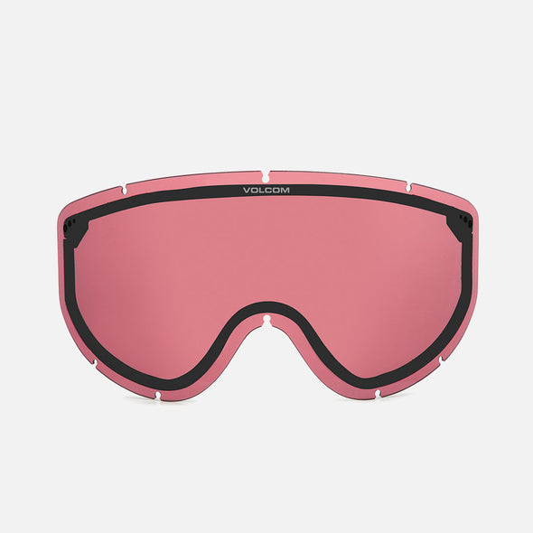 VOLCOM Footprints Goggle 2025 - Crimson Cobalt/Red Chrome