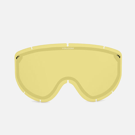 VOLCOM Footprints Goggle 2025 - Matte Black Stone/Red Chrome