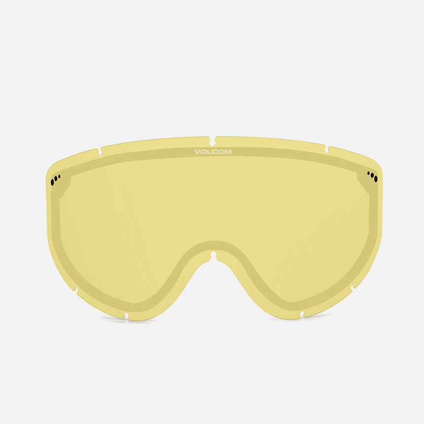 VOLCOM Footprints Goggle 2025 - Matte Black Stone/Red Chrome