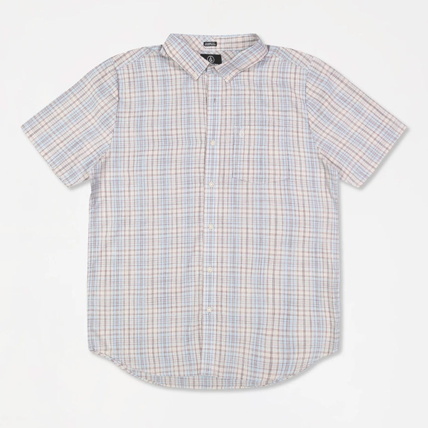 VOLCOM Freewheel Short Sleeve Shirt - Stone
