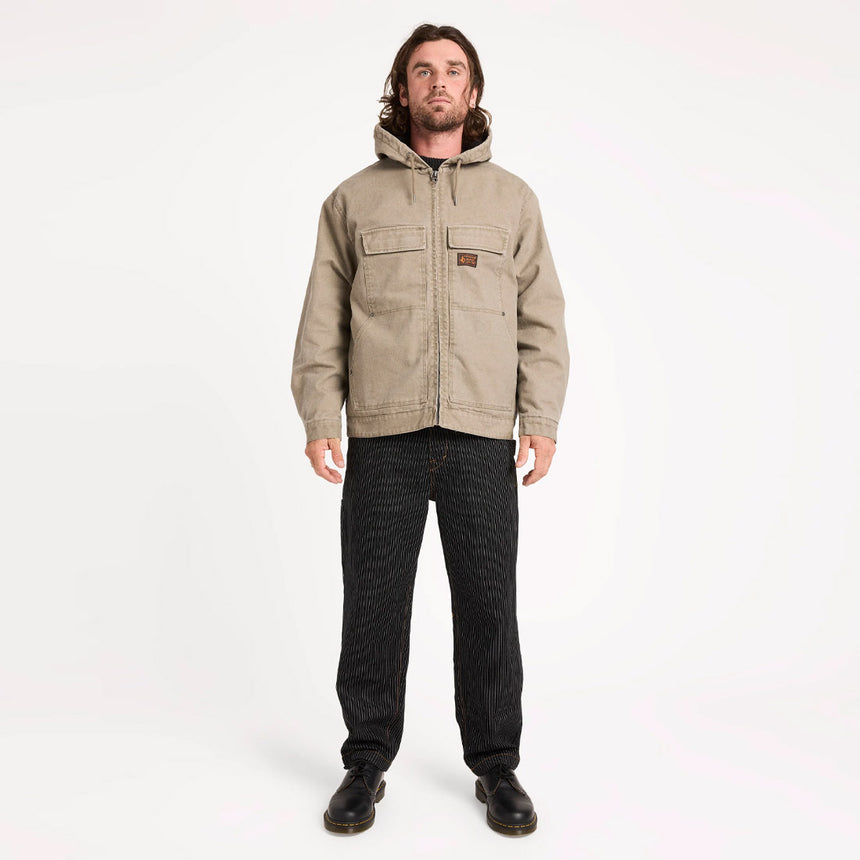VOLCOM Freshdust Workwear Jacket - Brindle