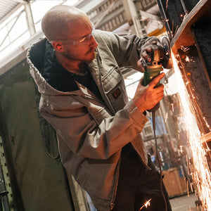 VOLCOM Freshdust Workwear Jacket - Brindle