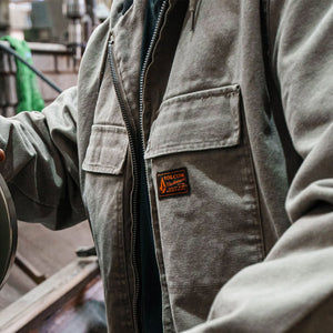 VOLCOM Freshdust Workwear Jacket - Brindle