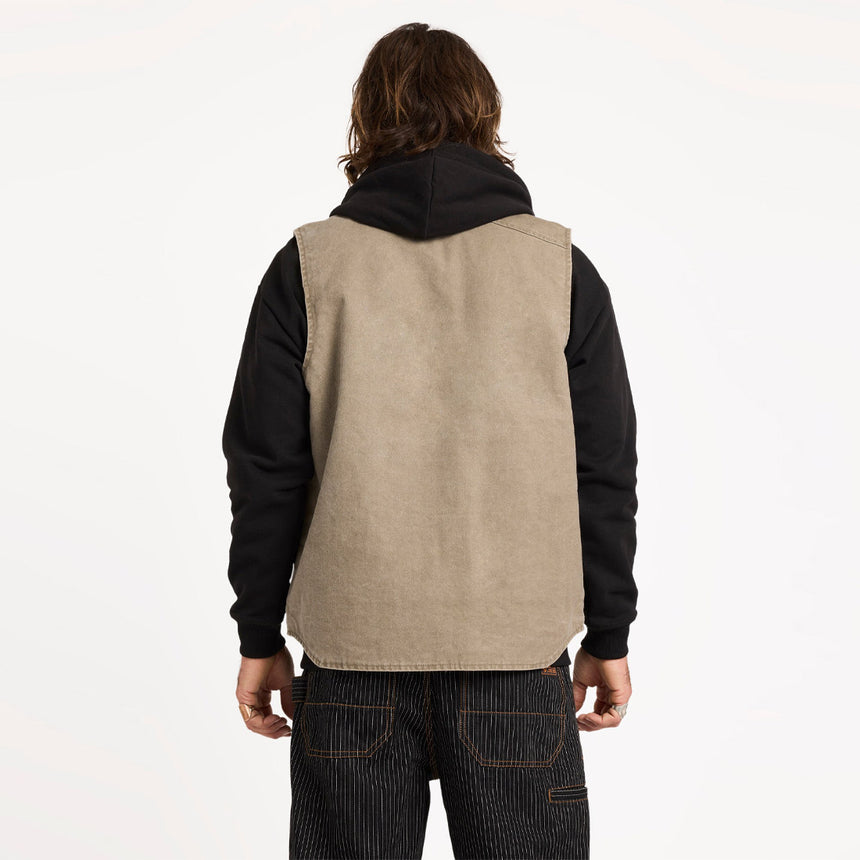VOLCOM Freshdust Workwear Vest - Brindle