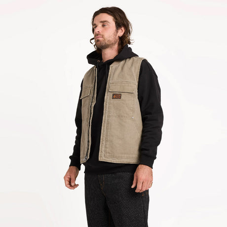 VOLCOM Freshdust Workwear Vest - Brindle
