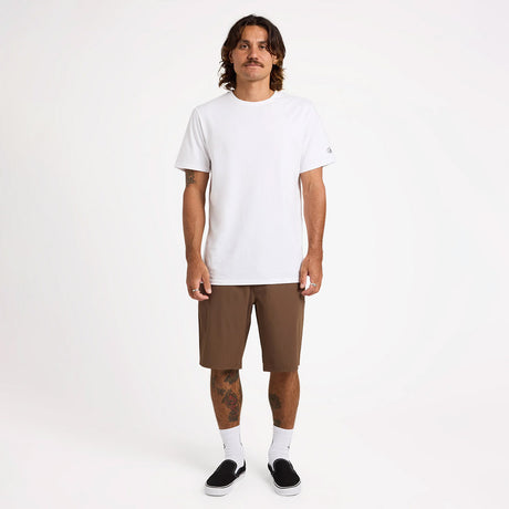 VOLCOM Frickin Cross Shred 20" Shorts - Brown Stone