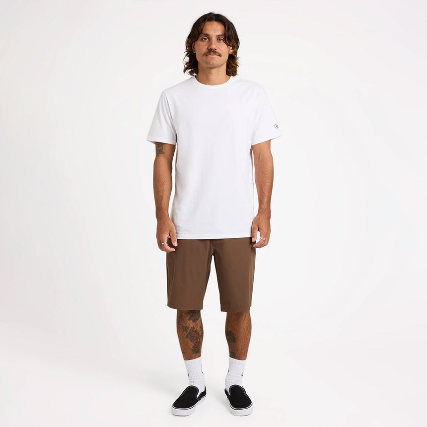 VOLCOM Frickin Cross Shred 20" Shorts - Brown Stone