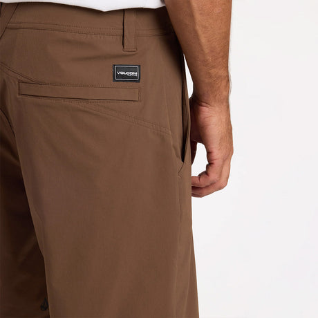 VOLCOM Frickin Cross Shred 20" Shorts - Brown Stone