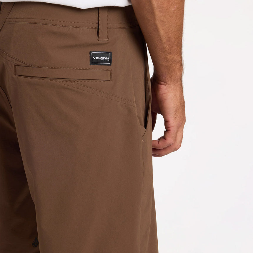 VOLCOM Frickin Cross Shred 20" Shorts - Brown Stone