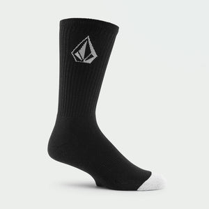 VOLCOM Full Stone Sock 3 Pack - Black