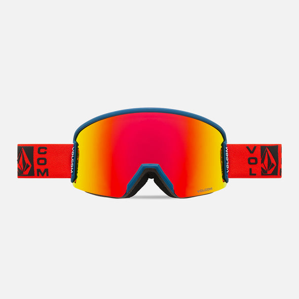 VOLCOM Garden 2 Goggle 2025 - Crimson Cobalt/Red Chrome