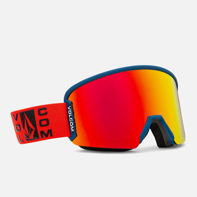 VOLCOM Garden 2 Goggle 2025 - Crimson Cobalt/Red Chrome
