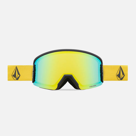 VOLCOM Garden 2 Goggle 2025 - Dark Yellow Black/Gold Chrome