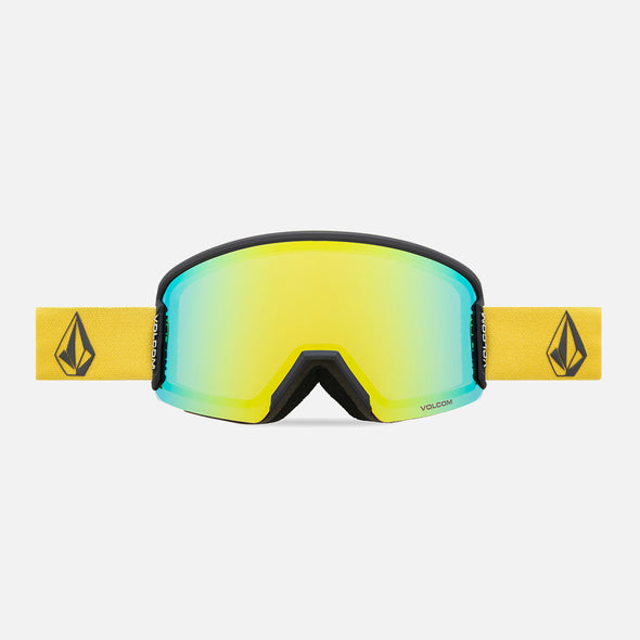 VOLCOM Garden 2 Goggle 2025 - Dark Yellow Black/Gold Chrome