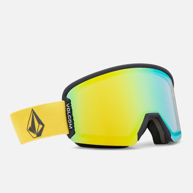 VOLCOM Garden 2 Goggle 2025 - Dark Yellow Black/Gold Chrome