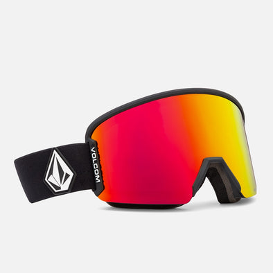 VOLCOM Garden 2 Goggle 2025 - Matte Black/Red Chrome