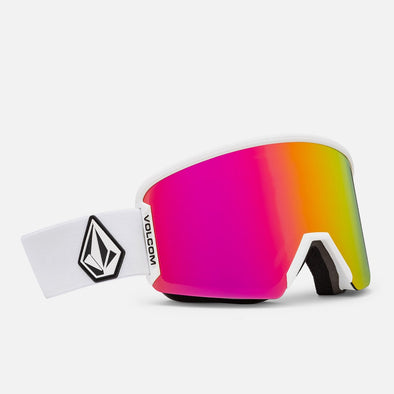 VOLCOM Garden 2 Goggle 2025 - Matte White/Pink Chrome