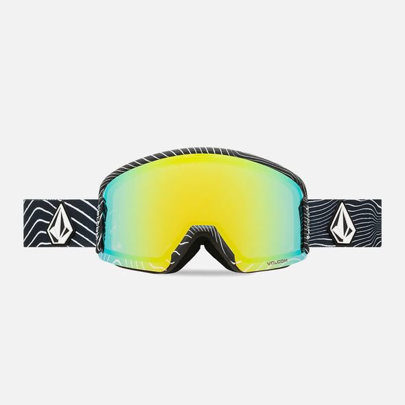 VOLCOM Garden 2 Goggle 2025 - Op Art/Gold Chrome