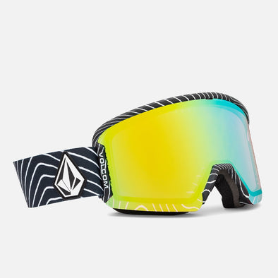 VOLCOM Garden 2 Goggle 2025 - Op Art/Gold Chrome