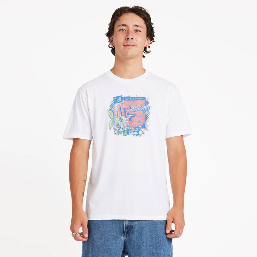 VOLCOM Gossip Tee - White