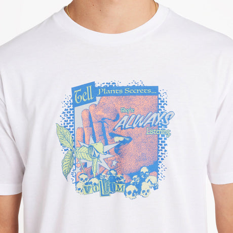 VOLCOM Gossip Tee - White