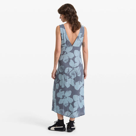 VOLCOM Grumpy Sunshine Dress - Blue Sapphire