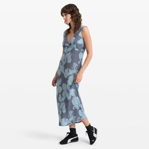 VOLCOM Grumpy Sunshine Dress - Blue Sapphire