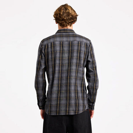 VOLCOM Heavy Twills Flannel Shirt - Gloss Black