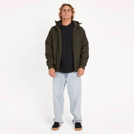 VOLCOM Hernan 10K Jacket - Rinsed Black