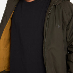 VOLCOM Hernan 10K Jacket - Rinsed Black