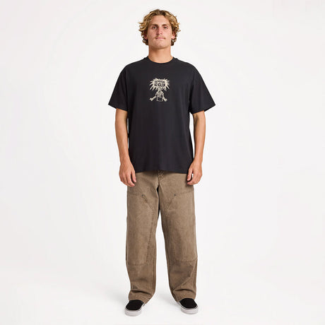 VOLCOM I Go Psycho Loose Tee - Black
