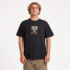 VOLCOM I Go Psycho Loose Tee - Black