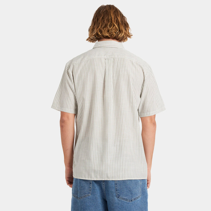 VOLCOM Irving Short Sleeve Shirt - Off White