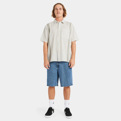 VOLCOM Irving Short Sleeve Shirt - Off White