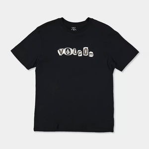 VOLCOM Kids Angst Youth Tee - Black