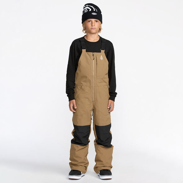 VOLCOM Kids Barkley Insulated Bib Pant 2026 - Bronze