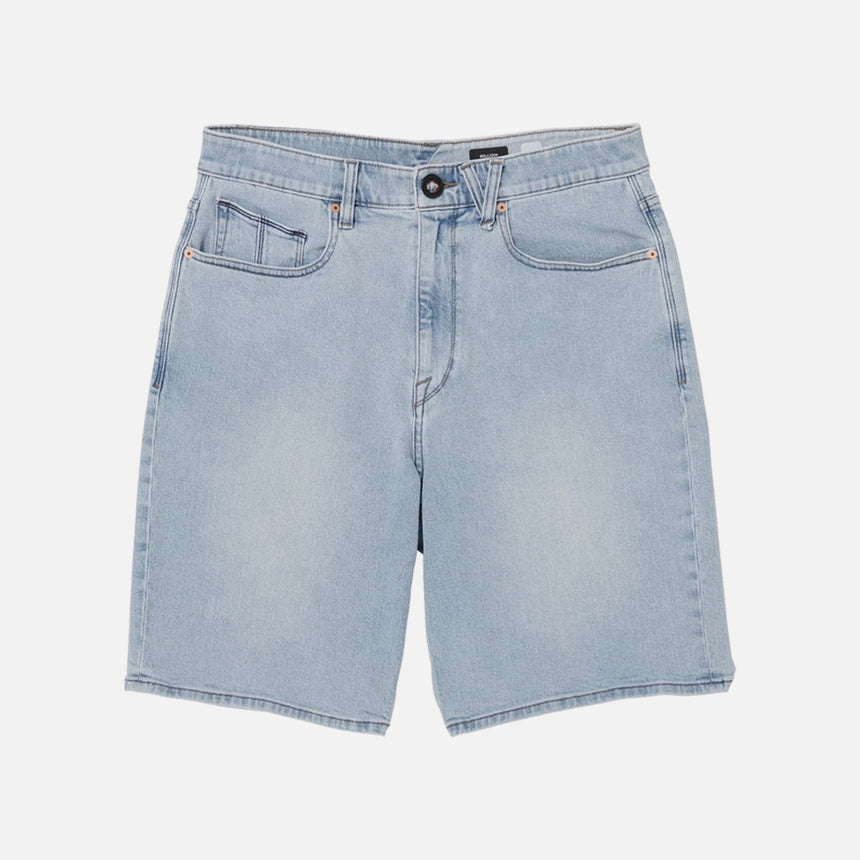 VOLCOM Kids Billow Denim Youth Short - Desert Dirt Indigo