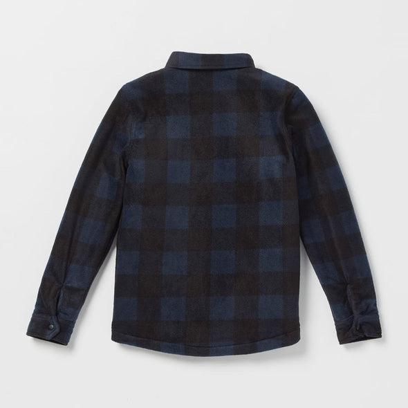 VOLCOM Kids Bowered Long Sleeve Fleece - Navy