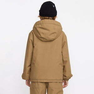 VOLCOM Kids Chaos Full Zip Jacket 2026 - Bronze